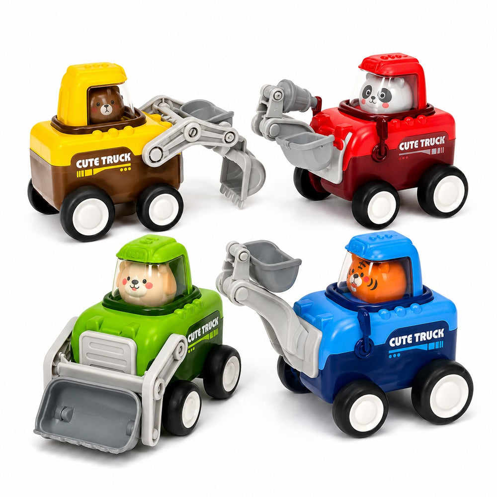 1 Piece Pull Back Press Toy