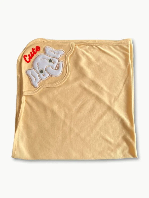 Baby Cotton Wrap Sheet - Orange