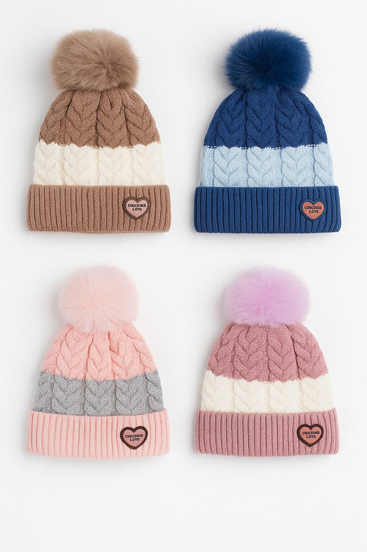 CP257-Winter baby Cap 1-5Y