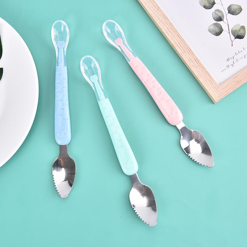 FE128-Scrapping Spoon Double Sided