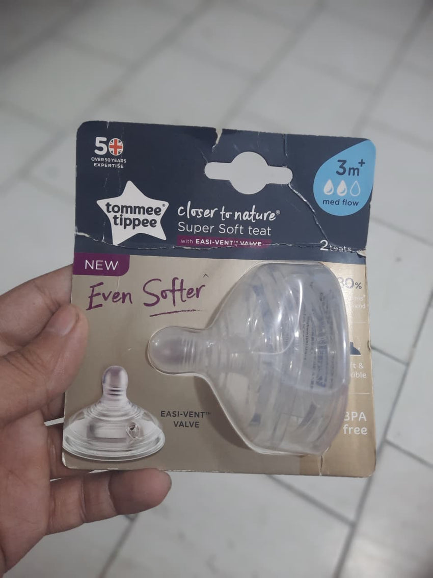 Medium Flow Teat 2-PK Tommee Tippee 421122