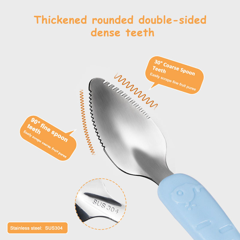 FE128-Scrapping Spoon Double Sided