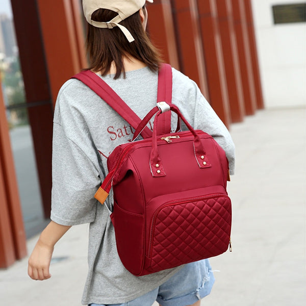 Mommy Shoulder Diaper Bag Red-DB123