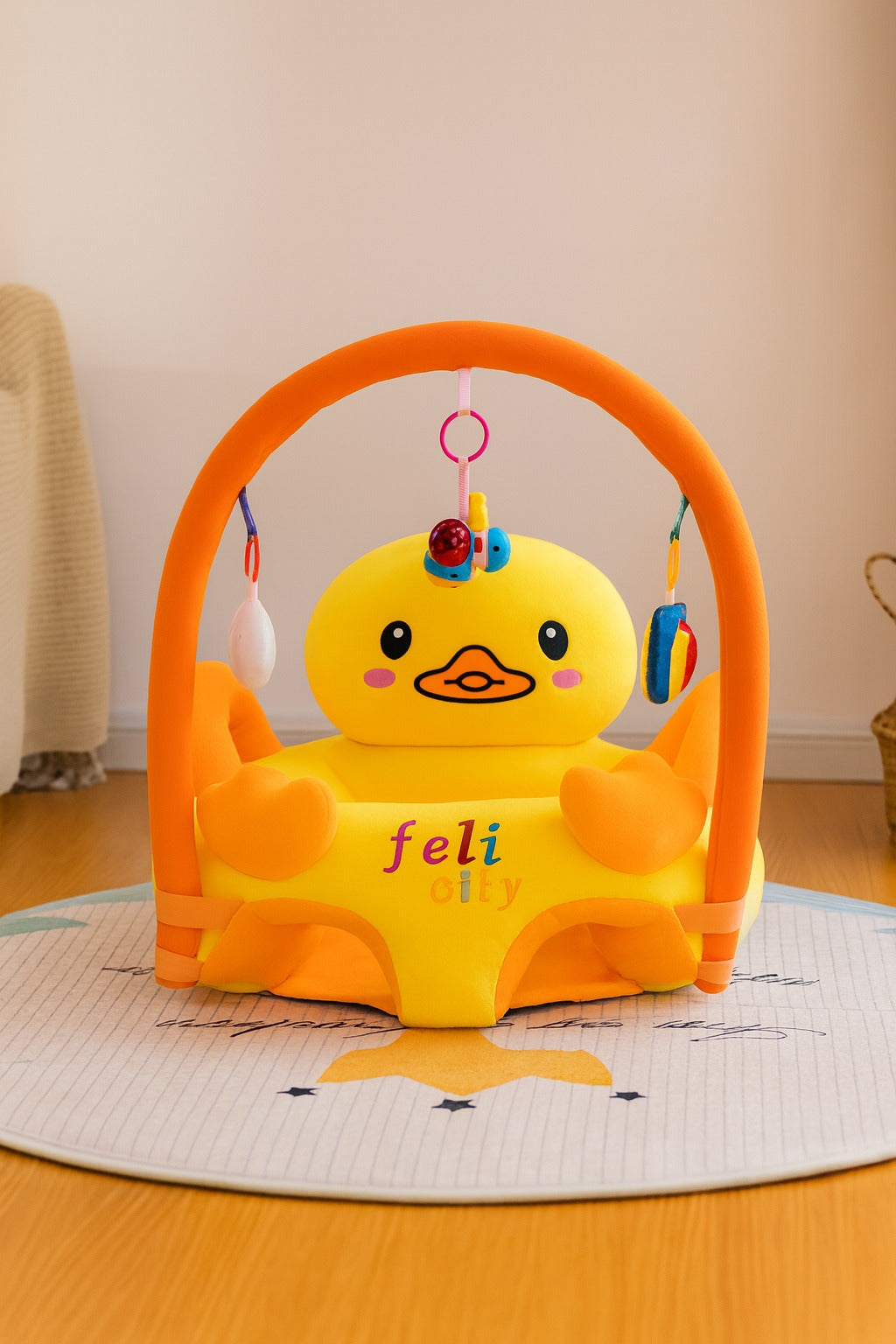 Baby Learning Sofa Support Seat YELLOW