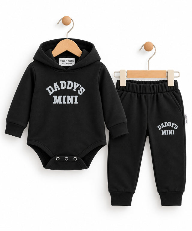 Daddy's Mini Baby Boy Hooded Tracksuit Set (6-36M)