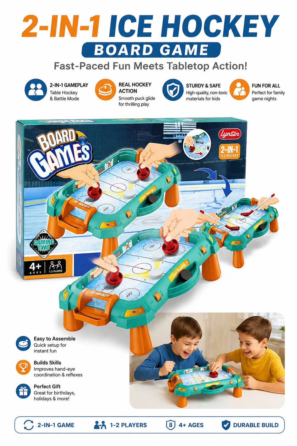 Ice Hockey Board Game -  3712