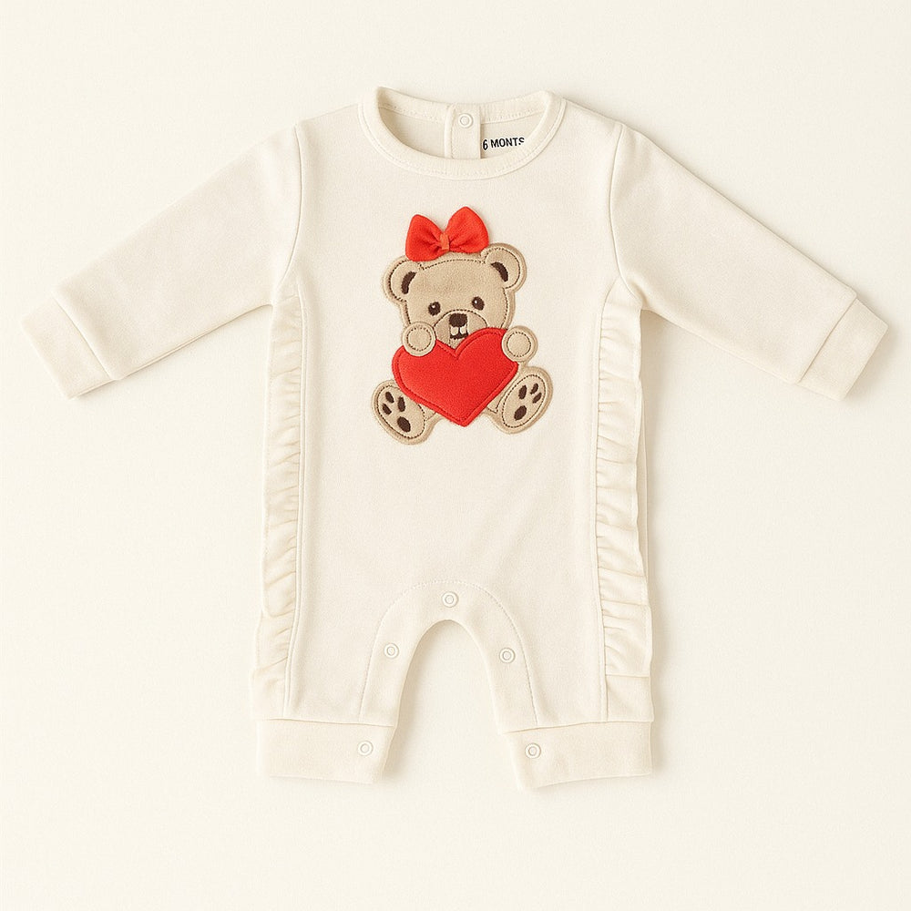 Teddy Ruffle Love (0-36M)