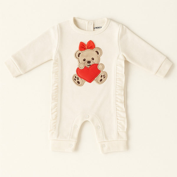 Teddy Ruffle Love (0-36M)