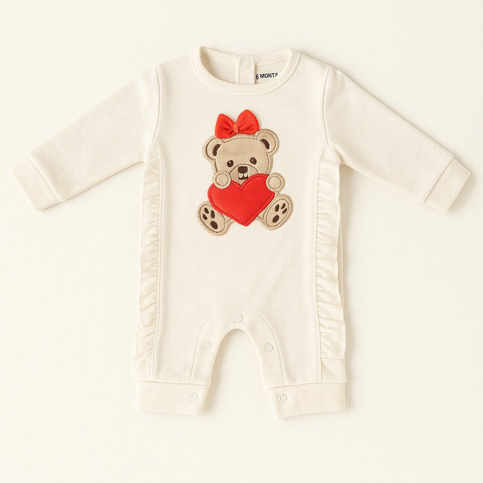 Teddy Ruffle Love (0-36M)