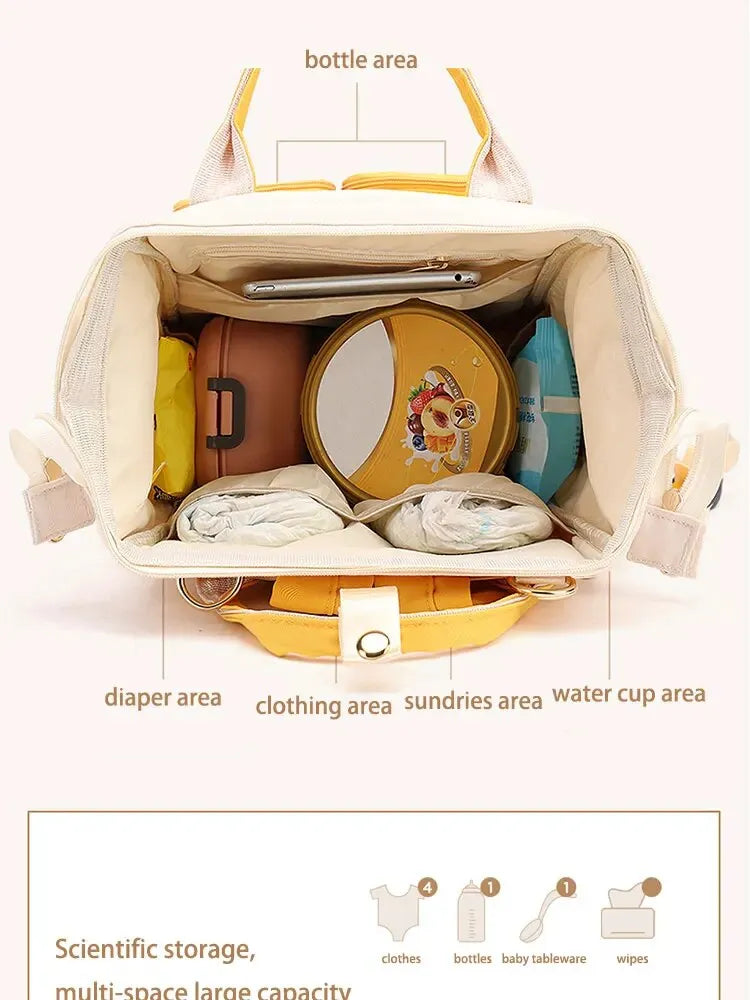 Mommy Backpack with Multifunctional Waterproof-DB216
