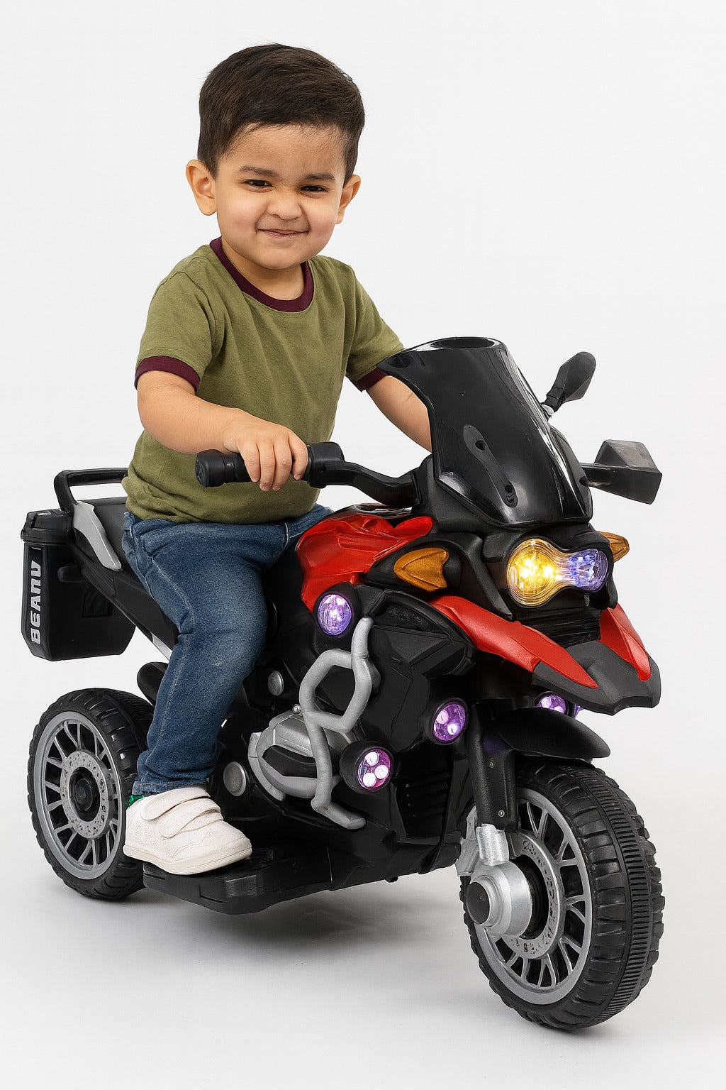 Electric Ride on Bike with Storage-BZ-M688