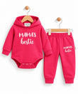 Mama's Bestie Baby Girl Hooded Tracksuit Set (6-36M) image 1