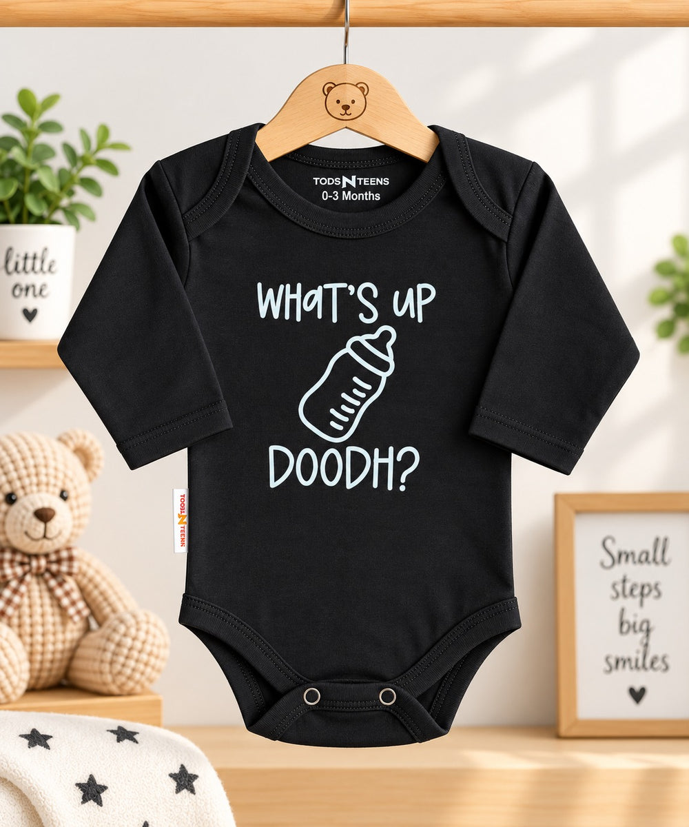 Printed Baby Full Sleeves Bodysuits - 0-12M