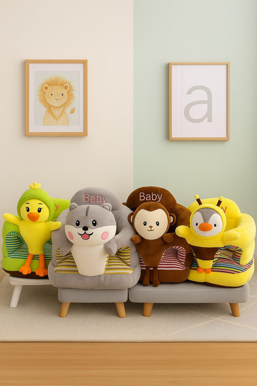 BG173-Square Baby Chair- Imported