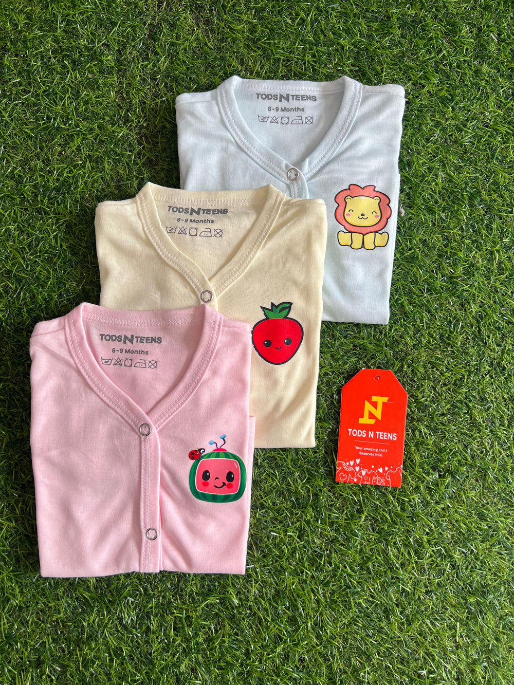 VP34-Pack of 3 Character Vest (0-9M)