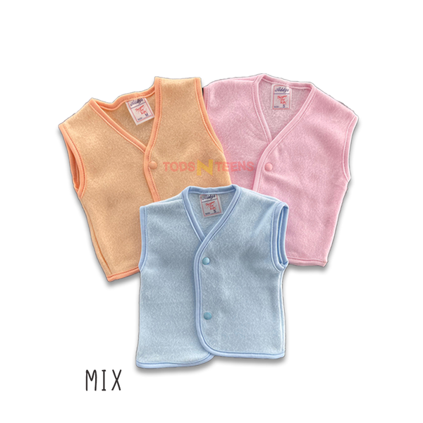 VP39-Pack of 3 Winter Vests (0-12M)