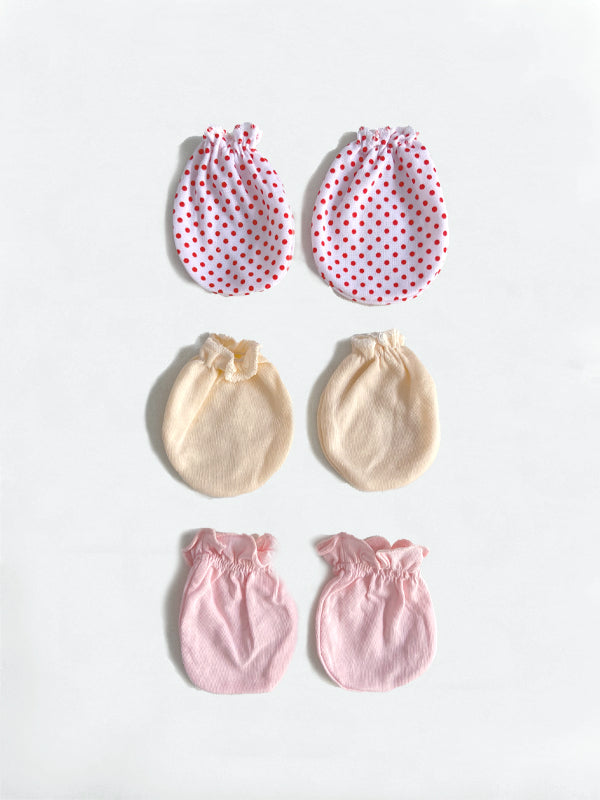 Pack of 3 Baby Mittens