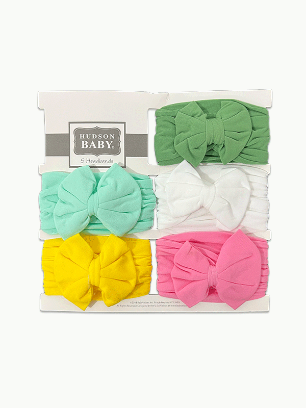 Hudson Baby's 5 Headband Pack