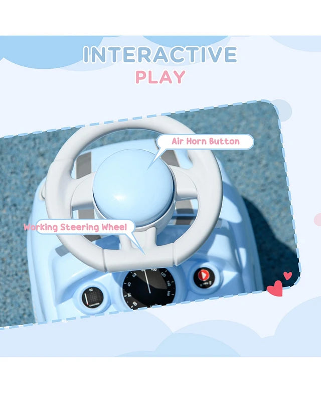 Foot To Floor Push On Sliding Car-BZ-6551