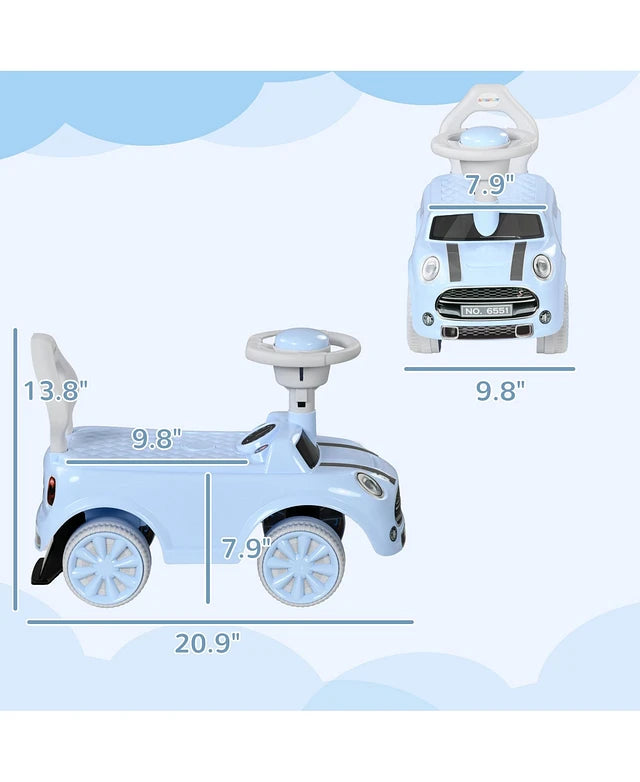 Foot To Floor Push On Sliding Car-BZ-6551