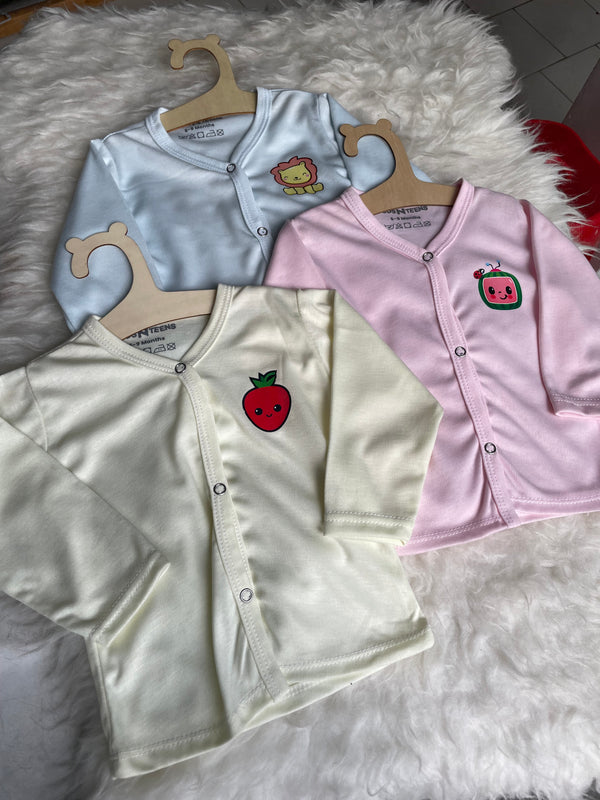VP34-Pack of 3 Character Vest (0-9M)