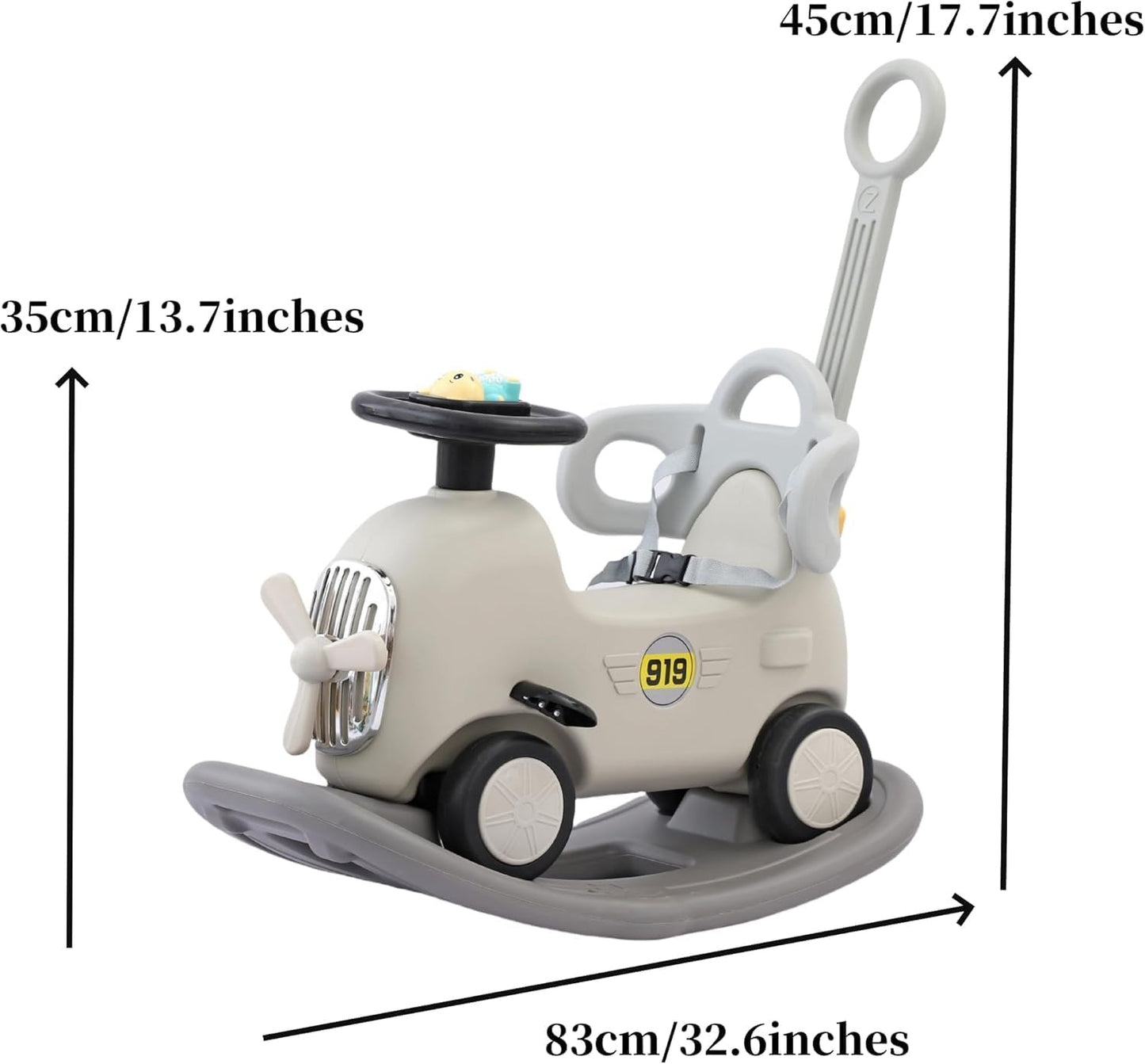 Rocking + Push-on Car For Toddlers - BZ-919-2