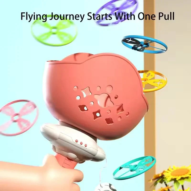 Ufo Shape Bamboo Dragon Flying Saucer - ME-108