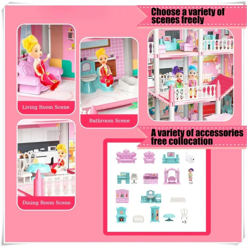 DIY Villa Play Set-462-04