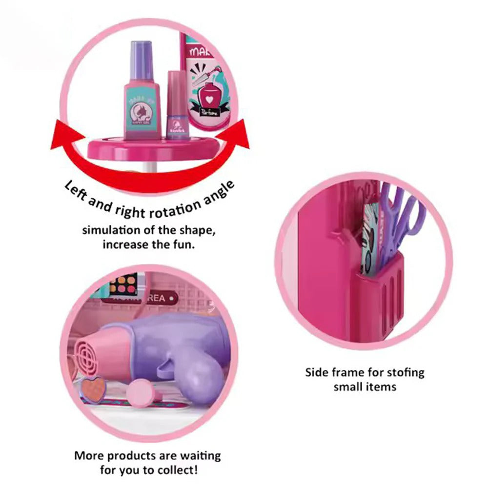 Jewelry Cosmetic Play Set W/ Light & Music - 688-233A