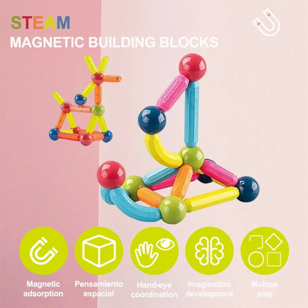 48 PCS Magnetic Sticks - 158-33