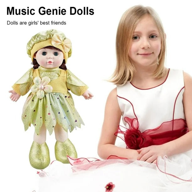 13" Soft Doll & Accessories - GREEN - DY6008DH