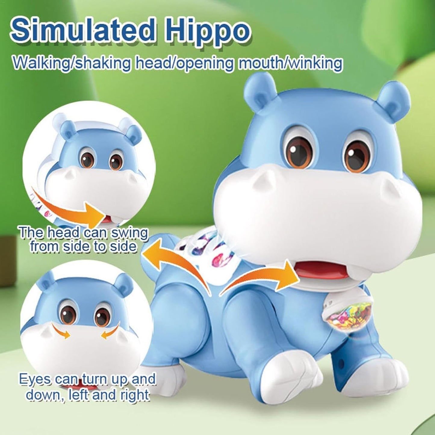 Hipo Animal W/ Light & Music - RS-9055C