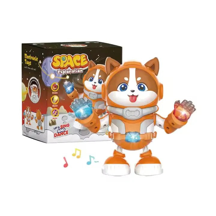 B/o Dog Animal W/ Light & Music-RS-9049C
