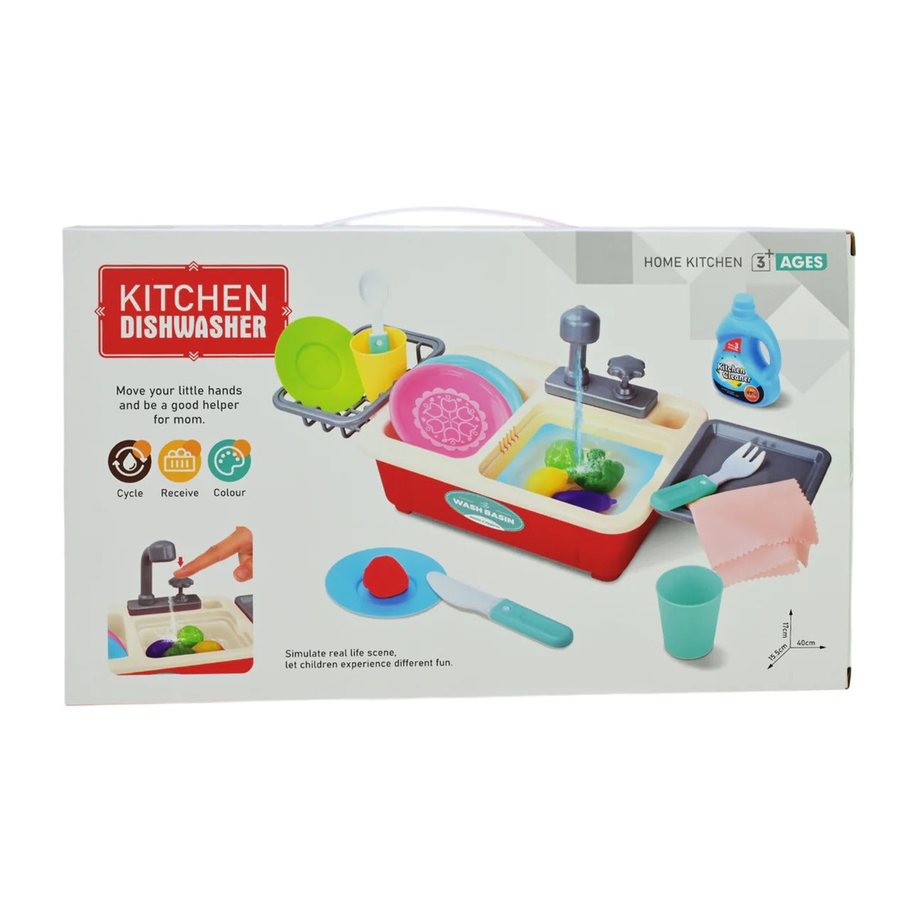 21 Pcs Kitchen Dishwasher-1018-142
