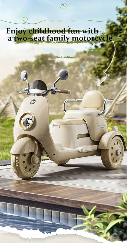 Imported Electric Luxury Double seated Scooter - M689