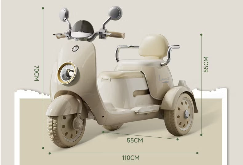 Imported Electric Luxury Double seated Scooter - M689