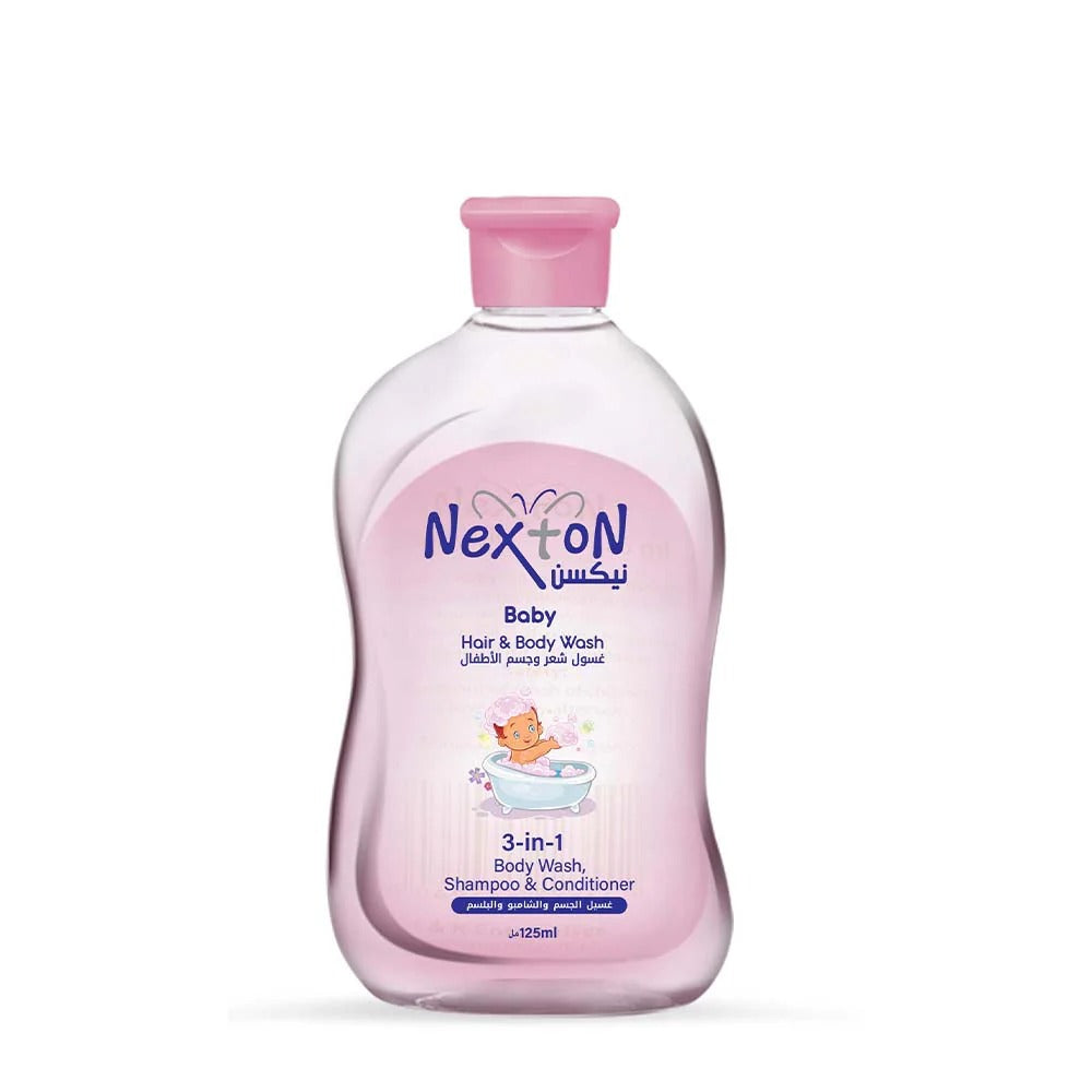 Nexton Baby Hair and Body wash (3-in-1) 125ML