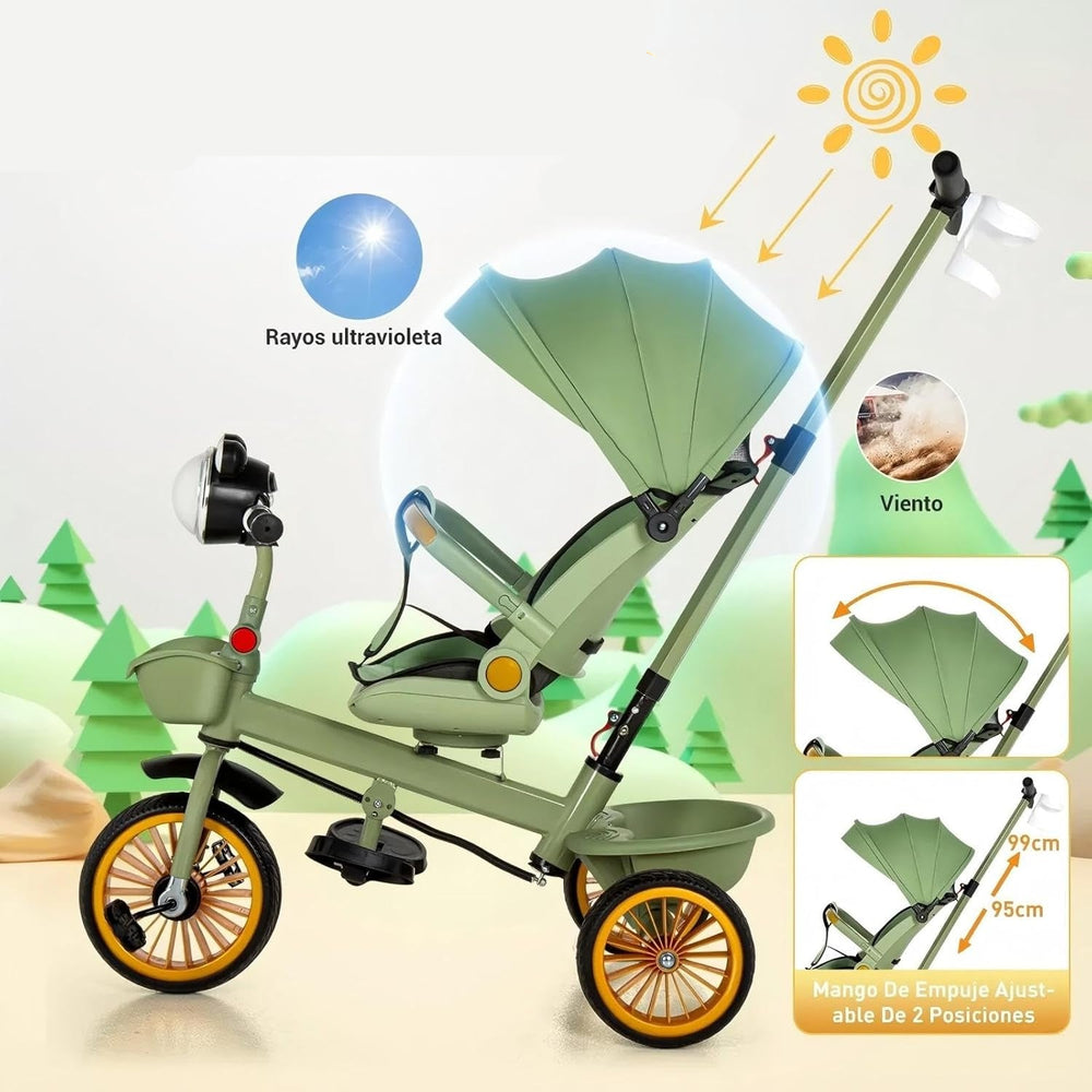 3-in-1 Premium Imported Adjustable Cycle + Mother face - T189