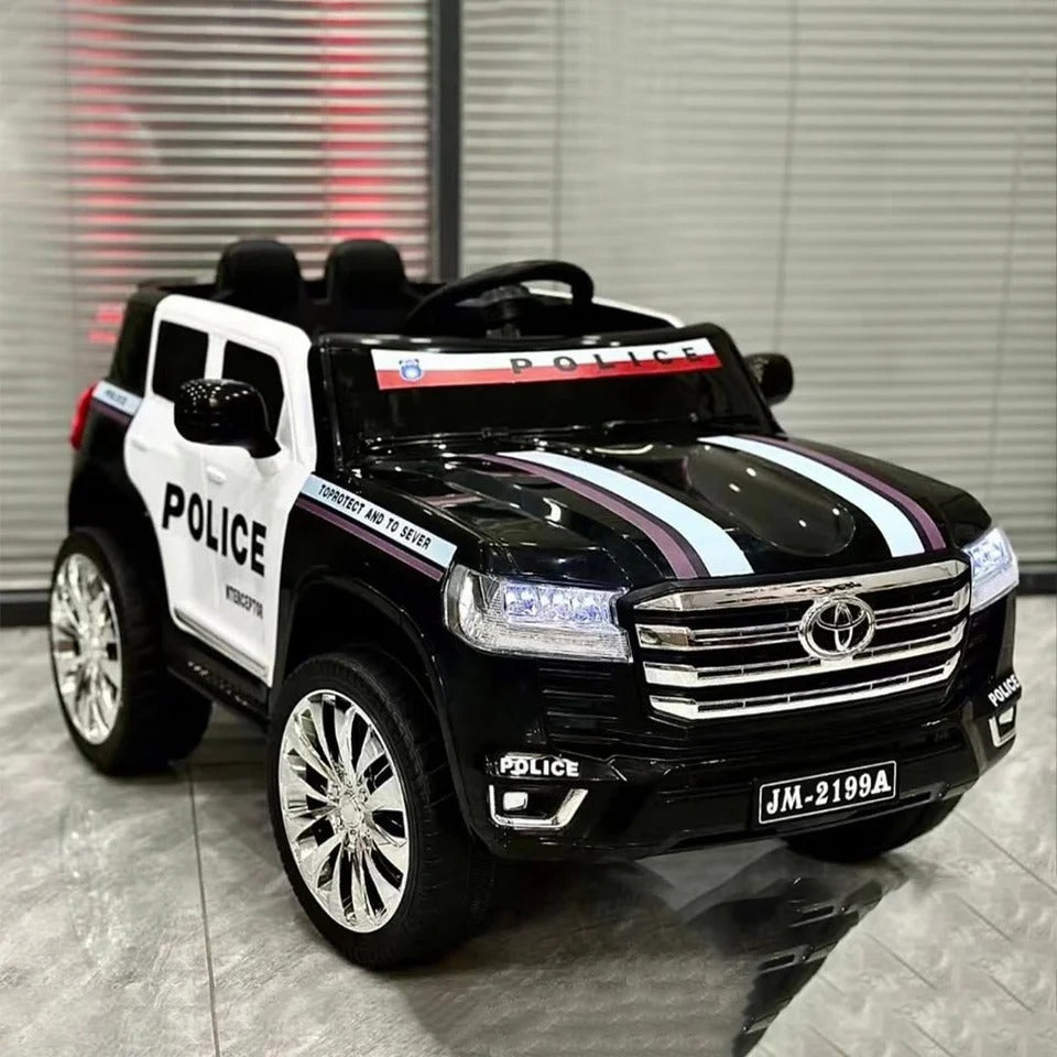 Police Toyota Kids Ride on Jeep With Light And Sound - BZ-2199
