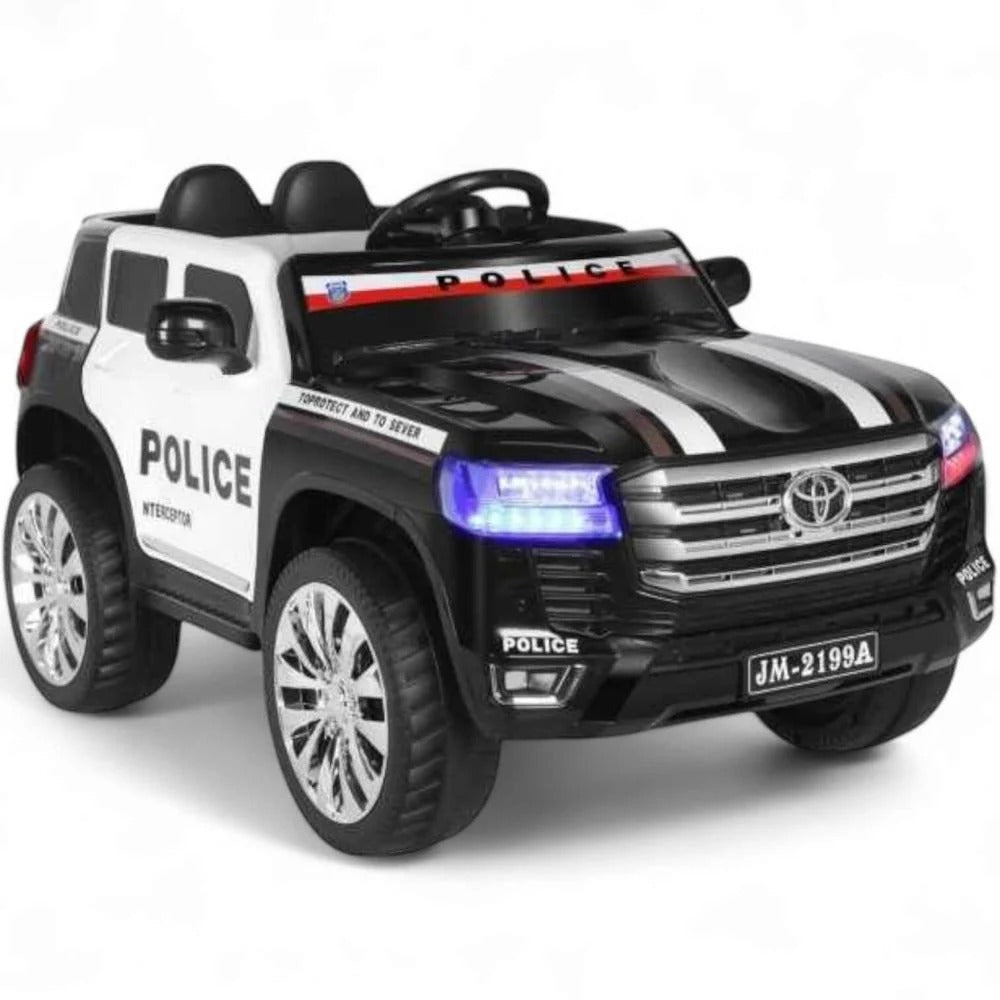 Police Toyota Kids Ride on Jeep With Light And Sound - BZ-2199