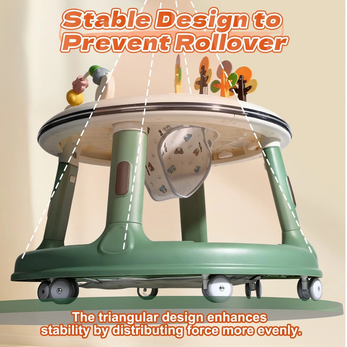 Imported Round Shape baby Walker - WK518