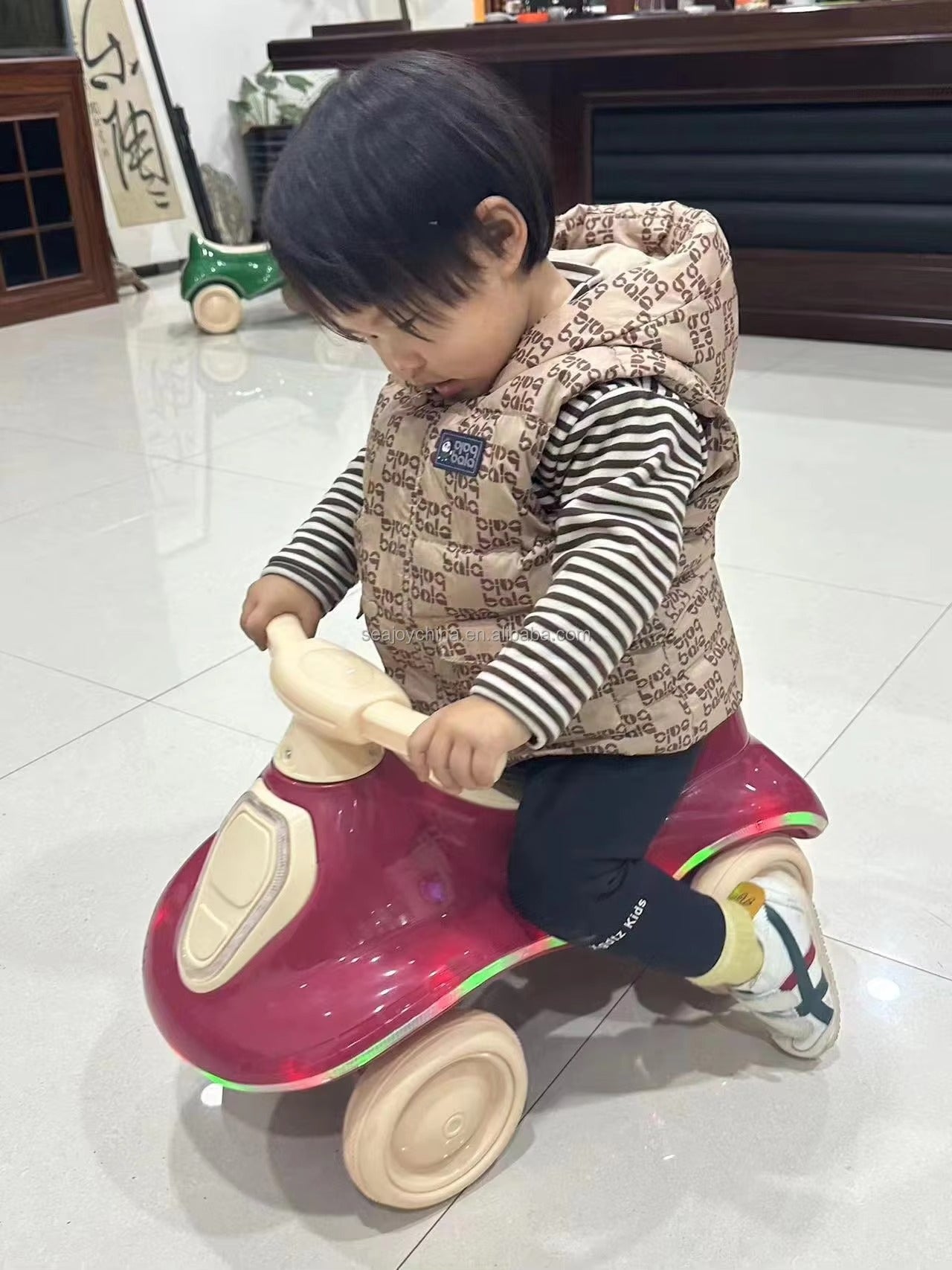 Digger Scoot kids Push-on car - BZ-1819