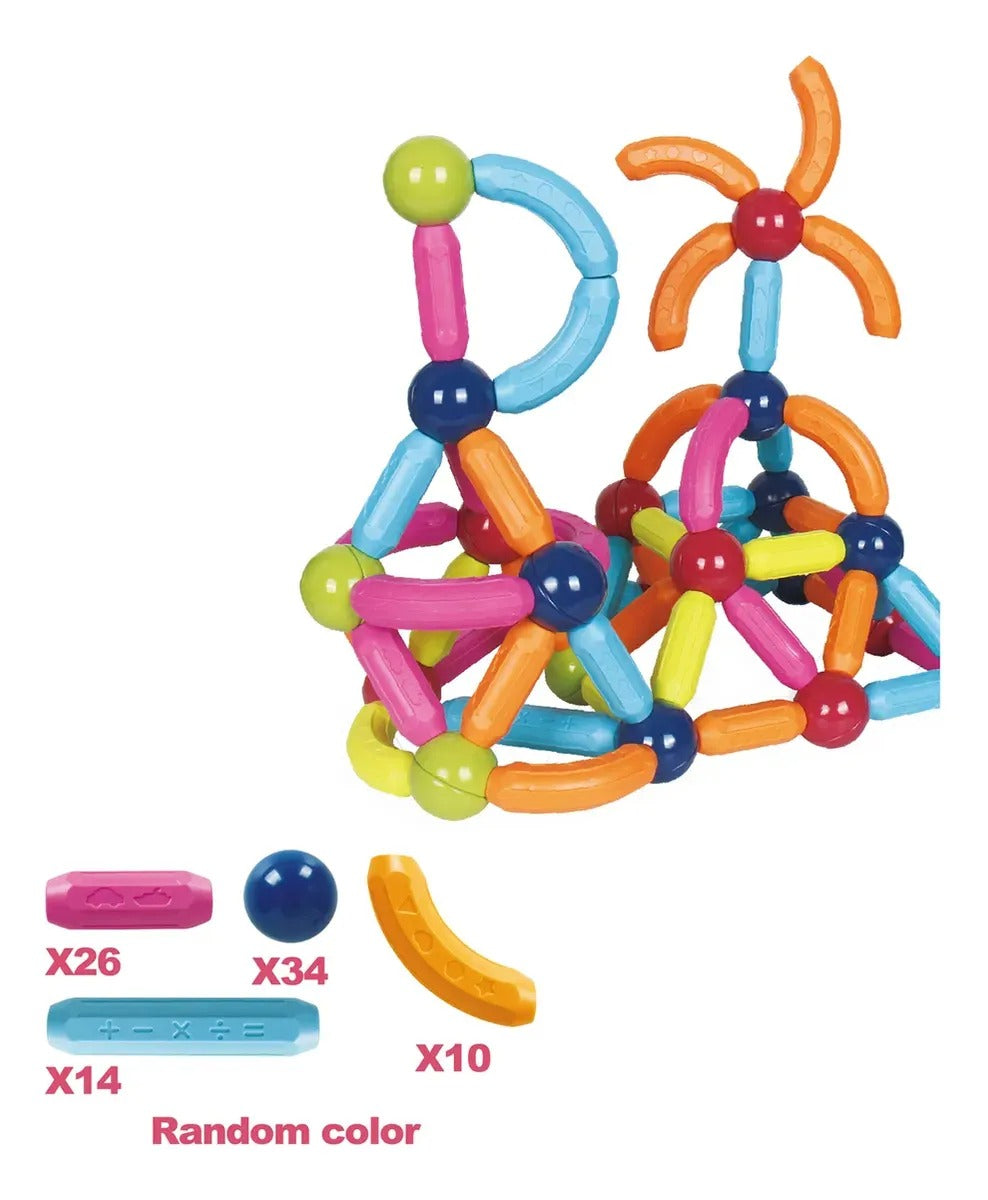 84 PCS Magnetic Sticks - 158-35