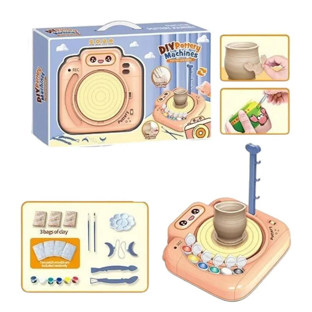 DIY Pottery Machines For Kids-ZY113