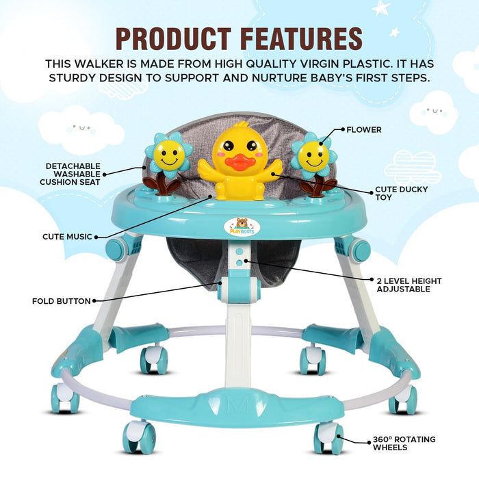 Imported Duck Theme Baby Walker - WK619Y