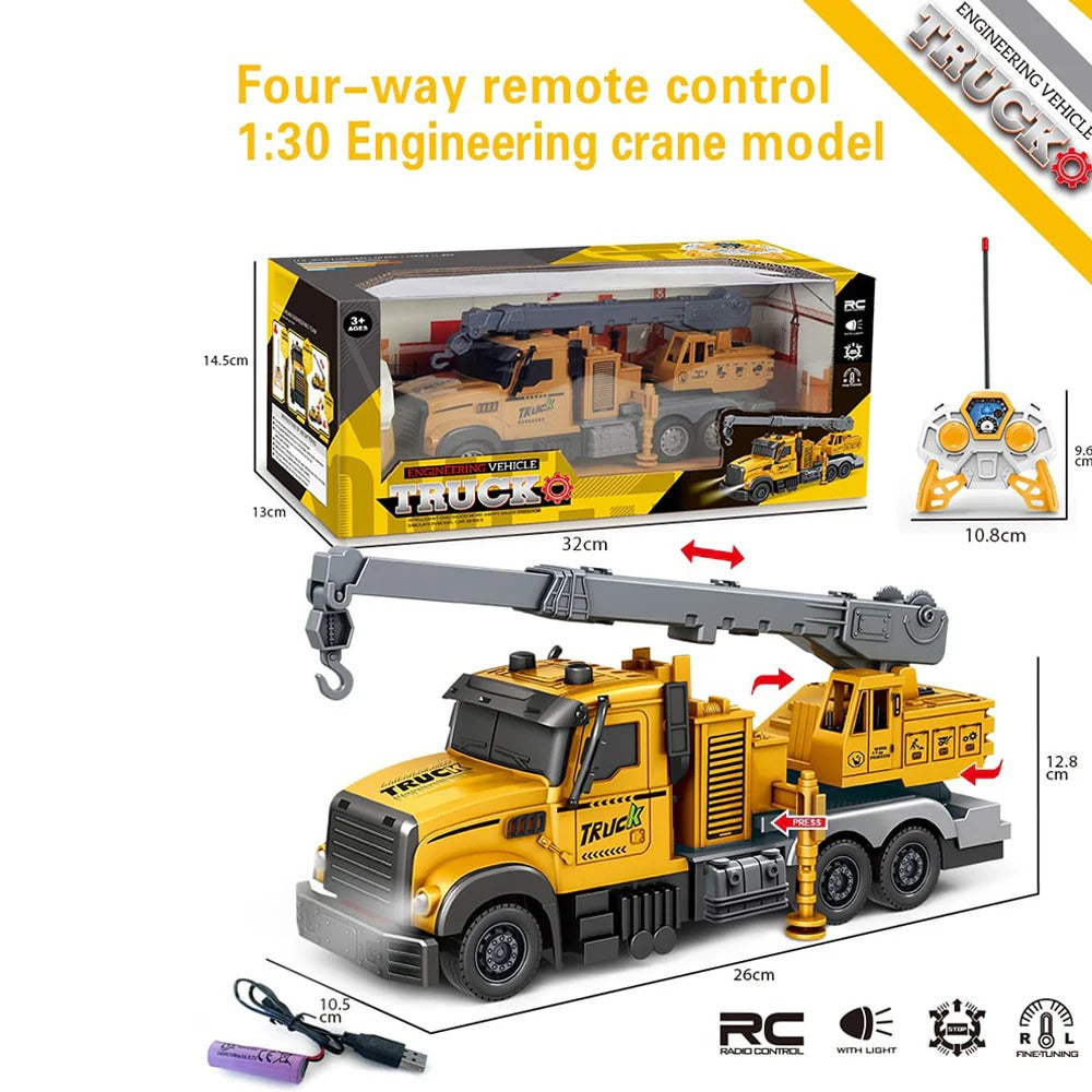 1:24 R/c Truck(4ch)W/Battery & Usb Line-B341-2B