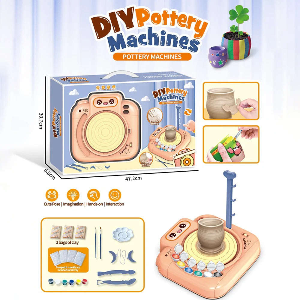 DIY Pottery Machines For Kids-ZY113