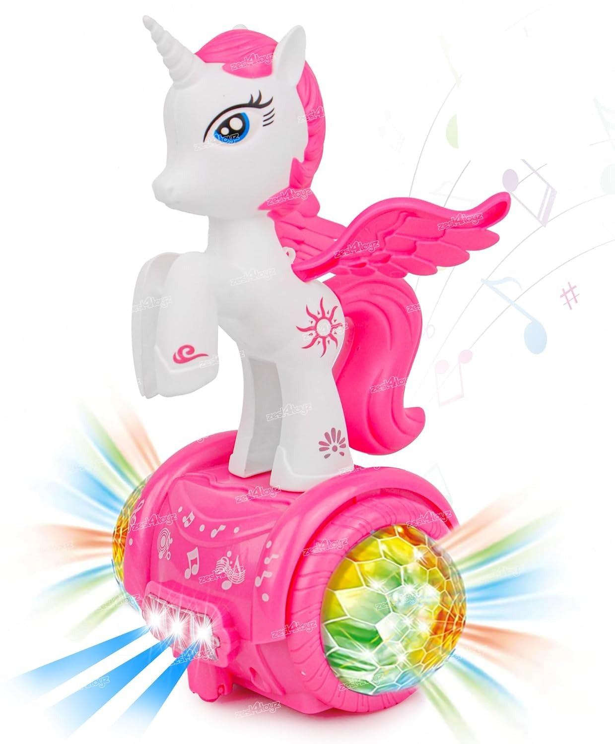 Unicorn Horse W/ Light & Music - ZX678-7