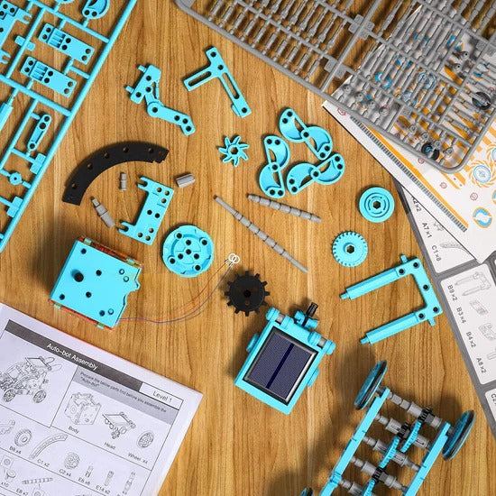 DIY B/o 12 in 1 Solar Robot Kit-1232-67