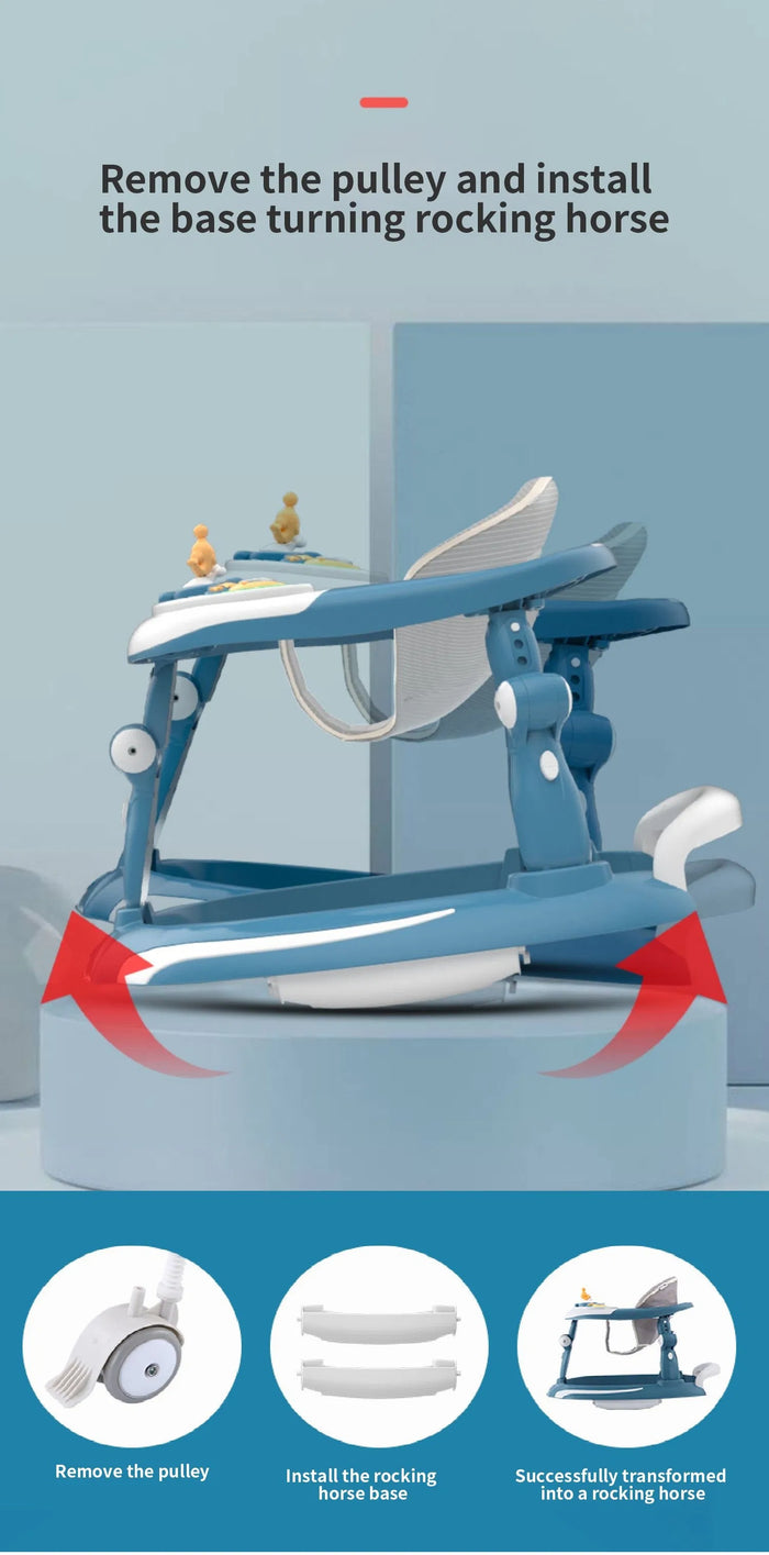 Imported Foldable Baby Walker - W809